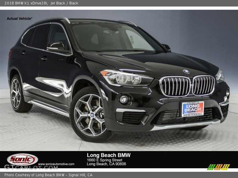Jet Black / Black 2018 BMW X1 xDrive28i