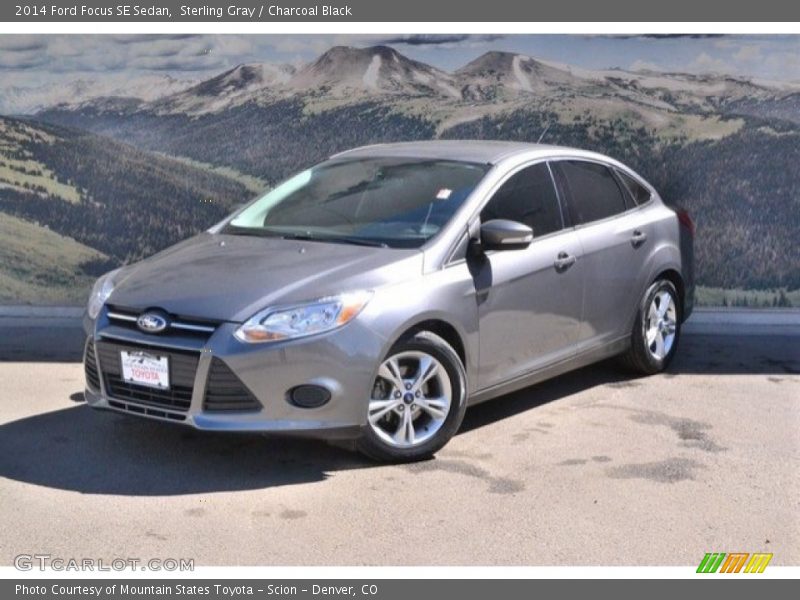 Sterling Gray / Charcoal Black 2014 Ford Focus SE Sedan