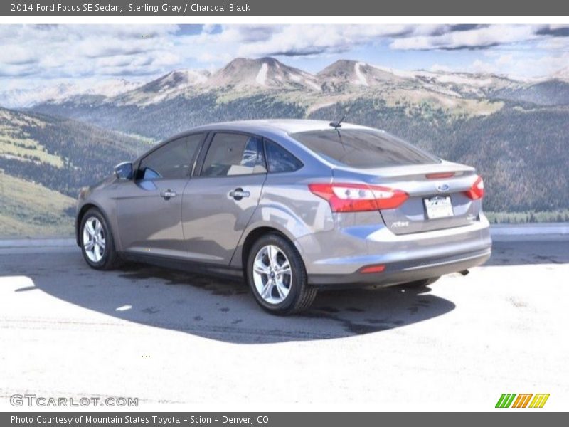 Sterling Gray / Charcoal Black 2014 Ford Focus SE Sedan