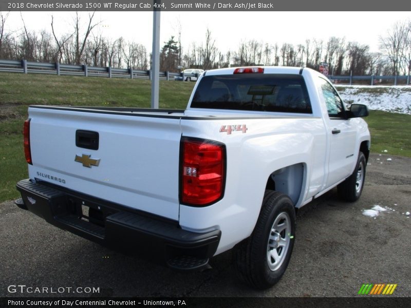 Summit White / Dark Ash/Jet Black 2018 Chevrolet Silverado 1500 WT Regular Cab 4x4