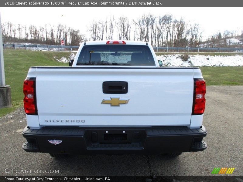 Summit White / Dark Ash/Jet Black 2018 Chevrolet Silverado 1500 WT Regular Cab 4x4