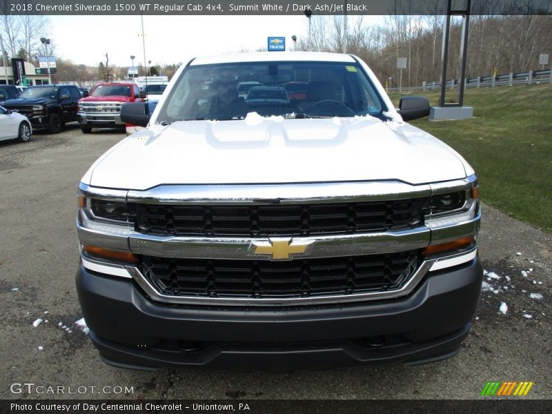 Summit White / Dark Ash/Jet Black 2018 Chevrolet Silverado 1500 WT Regular Cab 4x4