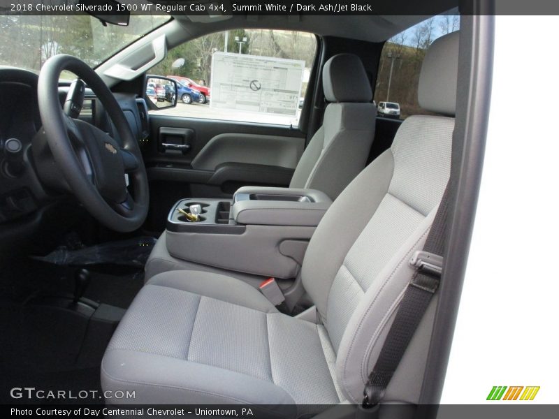 Summit White / Dark Ash/Jet Black 2018 Chevrolet Silverado 1500 WT Regular Cab 4x4