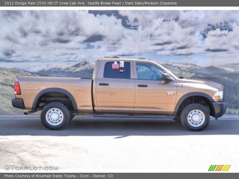 Saddle Brown Pearl / Dark Slate/Medium Graystone 2012 Dodge Ram 2500 HD ST Crew Cab 4x4