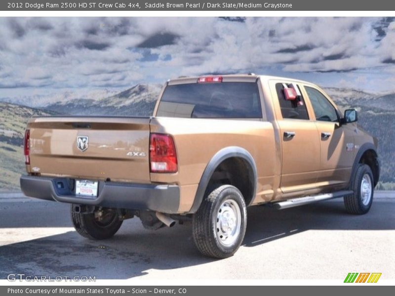 Saddle Brown Pearl / Dark Slate/Medium Graystone 2012 Dodge Ram 2500 HD ST Crew Cab 4x4