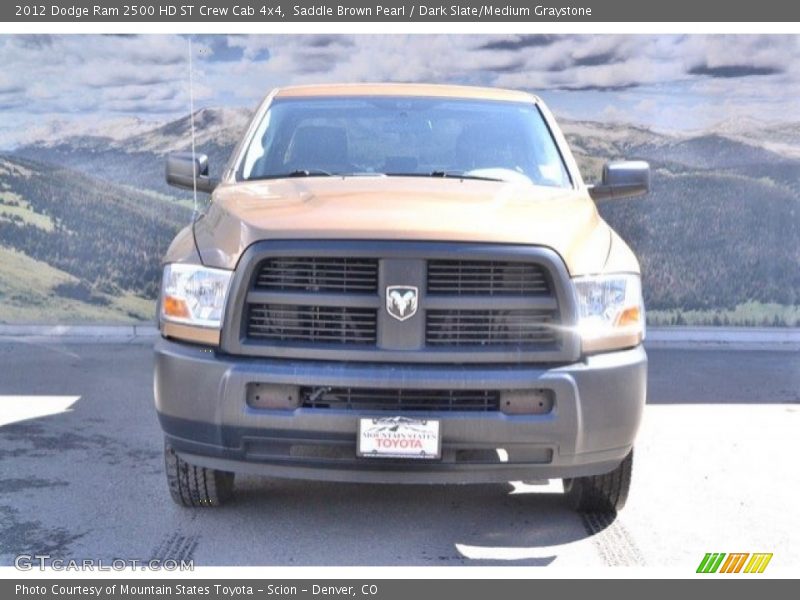 Saddle Brown Pearl / Dark Slate/Medium Graystone 2012 Dodge Ram 2500 HD ST Crew Cab 4x4