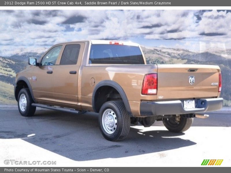 Saddle Brown Pearl / Dark Slate/Medium Graystone 2012 Dodge Ram 2500 HD ST Crew Cab 4x4