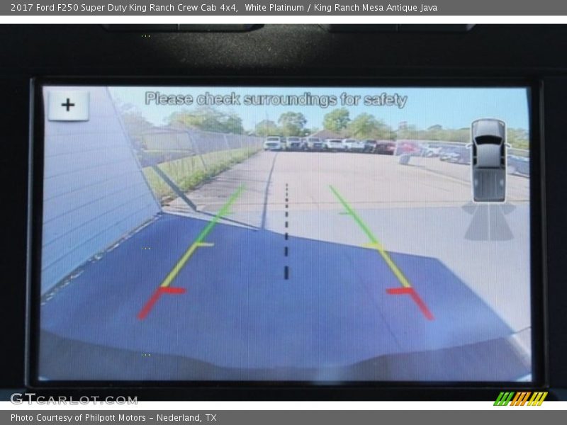 White Platinum / King Ranch Mesa Antique Java 2017 Ford F250 Super Duty King Ranch Crew Cab 4x4