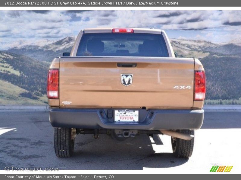 Saddle Brown Pearl / Dark Slate/Medium Graystone 2012 Dodge Ram 2500 HD ST Crew Cab 4x4