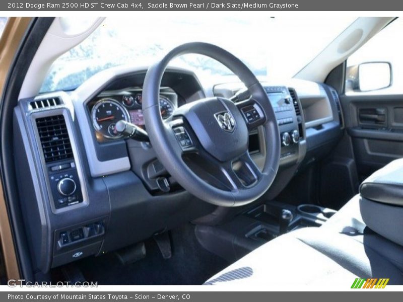 Saddle Brown Pearl / Dark Slate/Medium Graystone 2012 Dodge Ram 2500 HD ST Crew Cab 4x4