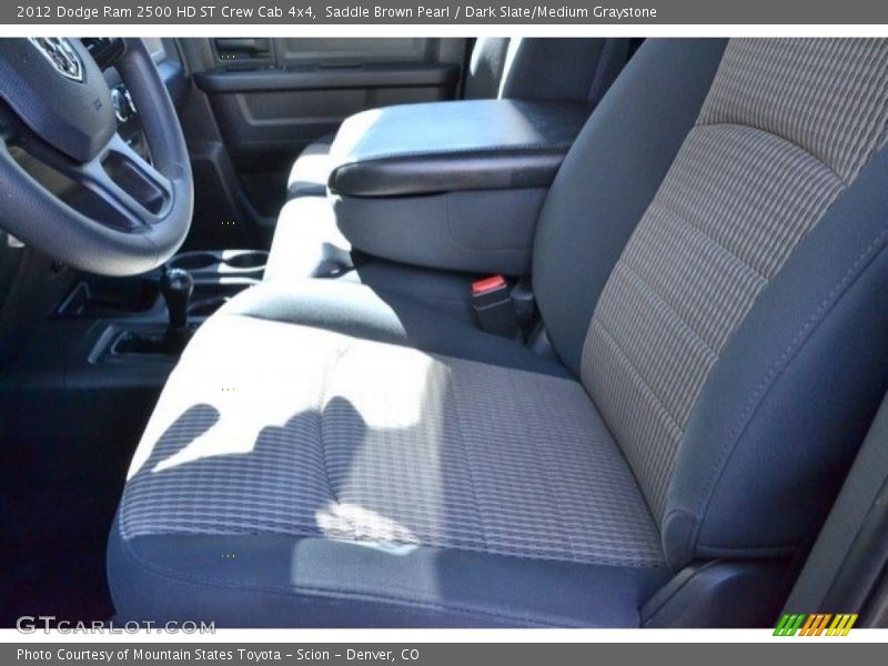 Saddle Brown Pearl / Dark Slate/Medium Graystone 2012 Dodge Ram 2500 HD ST Crew Cab 4x4