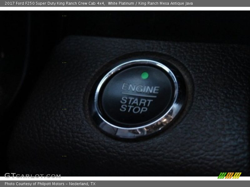 White Platinum / King Ranch Mesa Antique Java 2017 Ford F250 Super Duty King Ranch Crew Cab 4x4