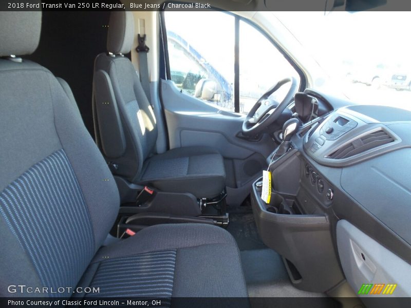 Blue Jeans / Charcoal Black 2018 Ford Transit Van 250 LR Regular