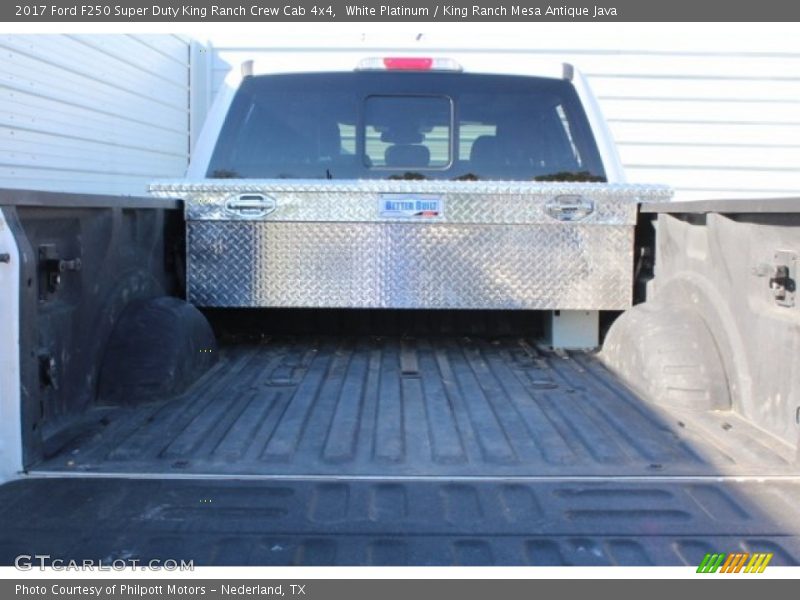 White Platinum / King Ranch Mesa Antique Java 2017 Ford F250 Super Duty King Ranch Crew Cab 4x4