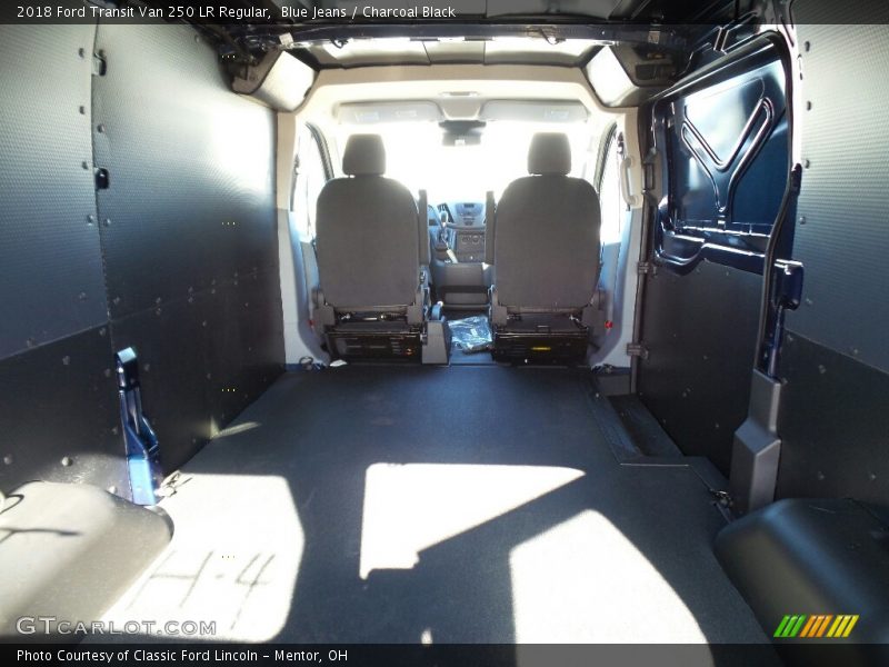 Blue Jeans / Charcoal Black 2018 Ford Transit Van 250 LR Regular