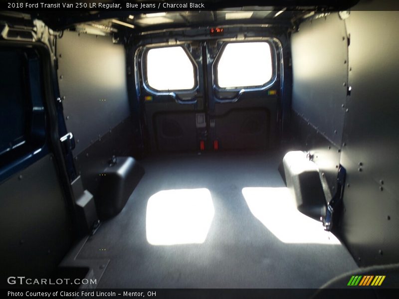 Blue Jeans / Charcoal Black 2018 Ford Transit Van 250 LR Regular