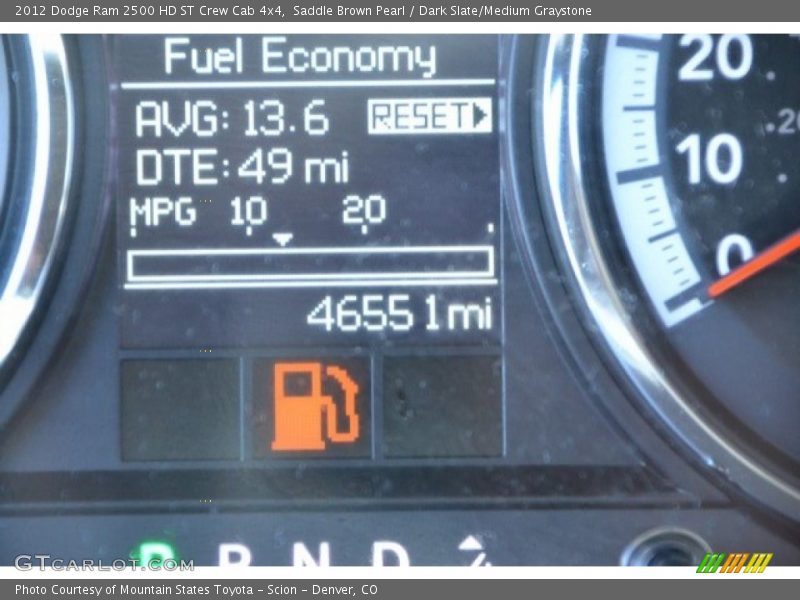 Saddle Brown Pearl / Dark Slate/Medium Graystone 2012 Dodge Ram 2500 HD ST Crew Cab 4x4