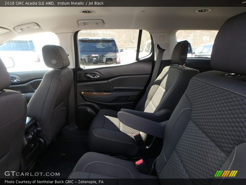 Iridium Metallic / Jet Black 2018 GMC Acadia SLE AWD