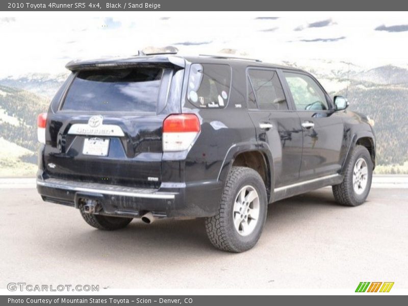 Black / Sand Beige 2010 Toyota 4Runner SR5 4x4
