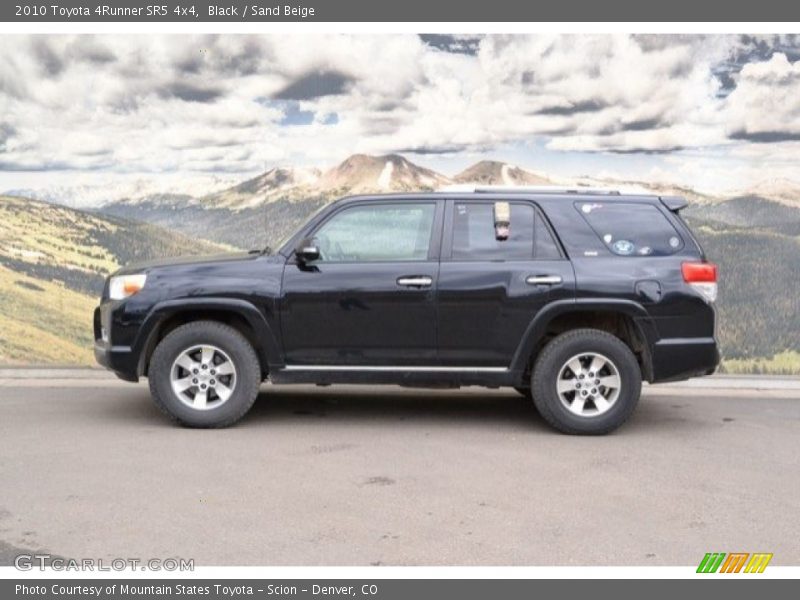 Black / Sand Beige 2010 Toyota 4Runner SR5 4x4