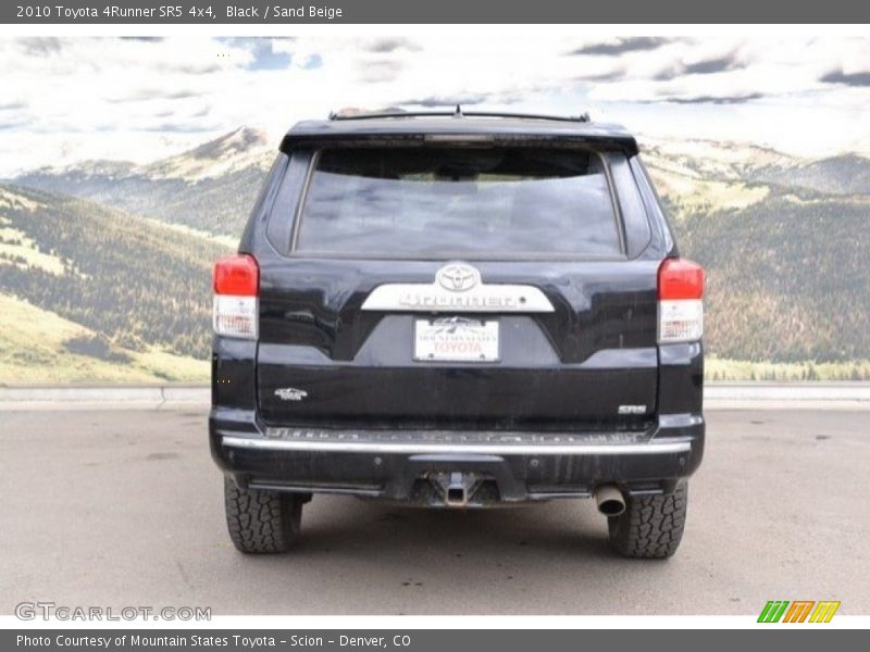 Black / Sand Beige 2010 Toyota 4Runner SR5 4x4