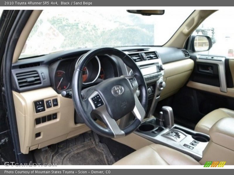 Black / Sand Beige 2010 Toyota 4Runner SR5 4x4