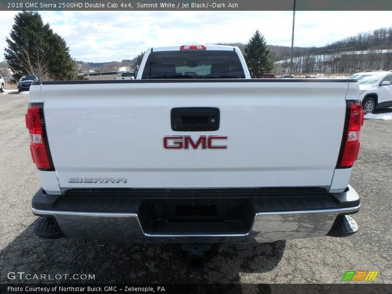 Summit White / Jet Black/­Dark Ash 2018 GMC Sierra 2500HD Double Cab 4x4