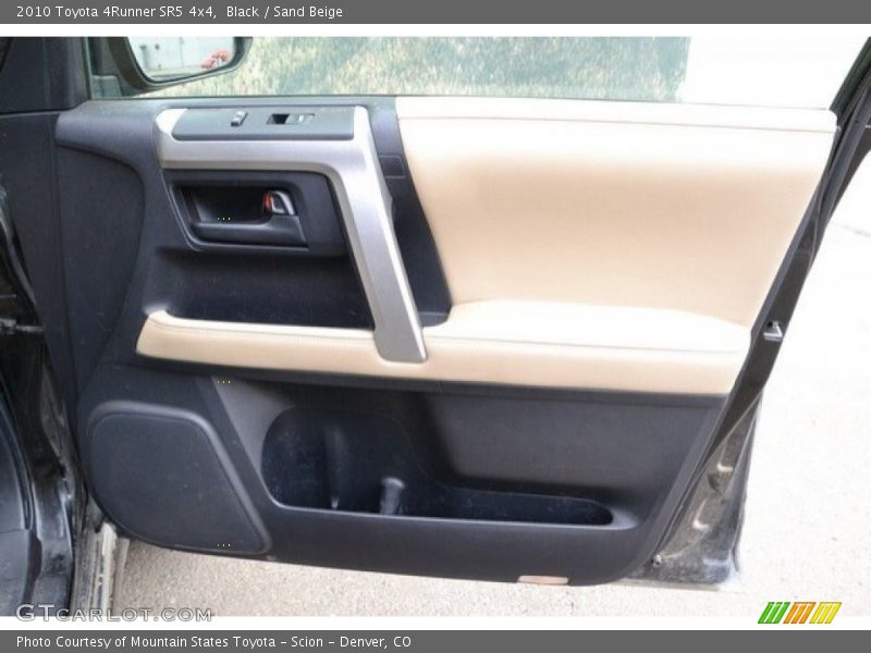 Black / Sand Beige 2010 Toyota 4Runner SR5 4x4
