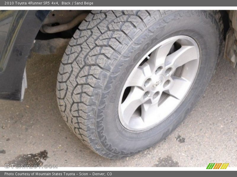 Black / Sand Beige 2010 Toyota 4Runner SR5 4x4