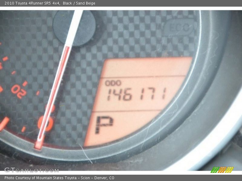 Black / Sand Beige 2010 Toyota 4Runner SR5 4x4