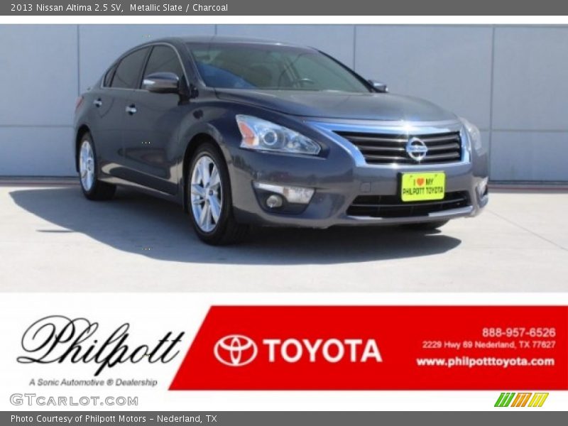 Metallic Slate / Charcoal 2013 Nissan Altima 2.5 SV