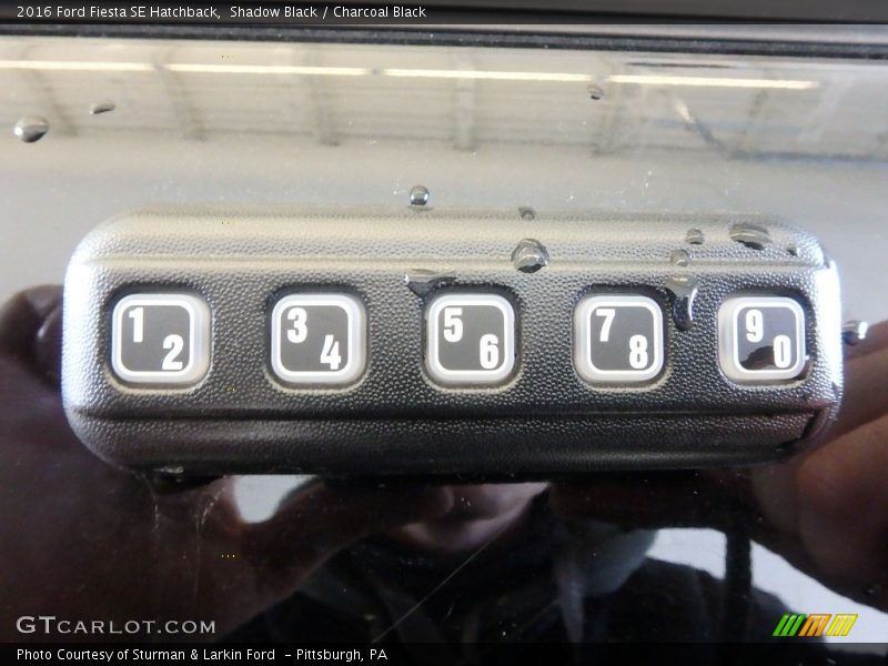 Shadow Black / Charcoal Black 2016 Ford Fiesta SE Hatchback