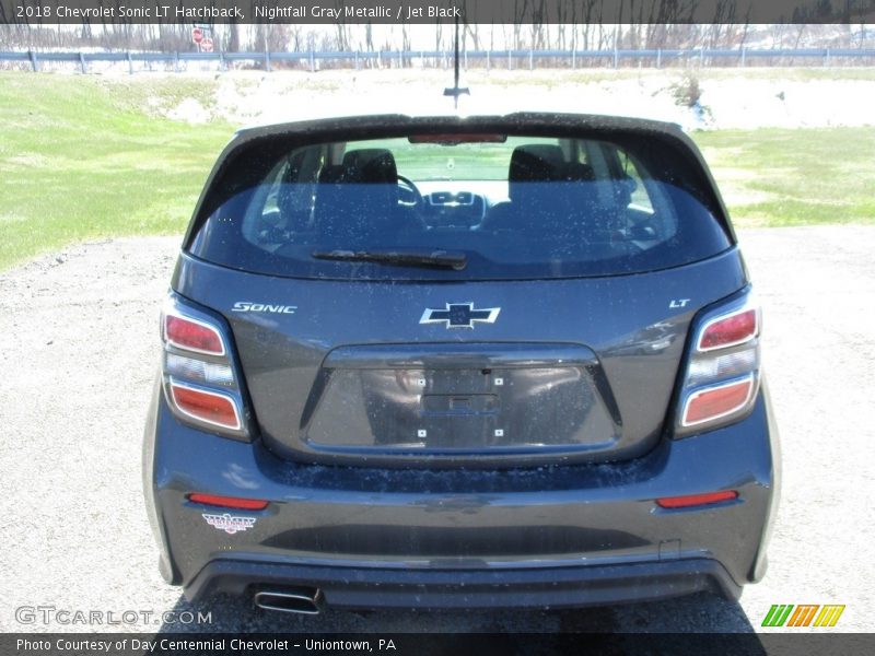 Nightfall Gray Metallic / Jet Black 2018 Chevrolet Sonic LT Hatchback