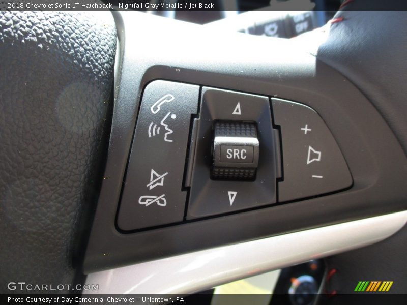 Nightfall Gray Metallic / Jet Black 2018 Chevrolet Sonic LT Hatchback