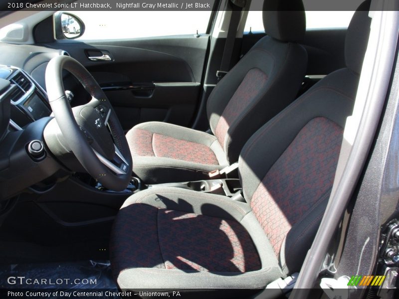 Nightfall Gray Metallic / Jet Black 2018 Chevrolet Sonic LT Hatchback