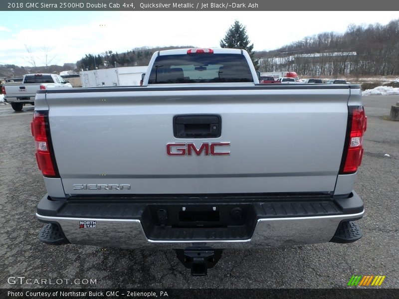 Quicksilver Metallic / Jet Black/­Dark Ash 2018 GMC Sierra 2500HD Double Cab 4x4