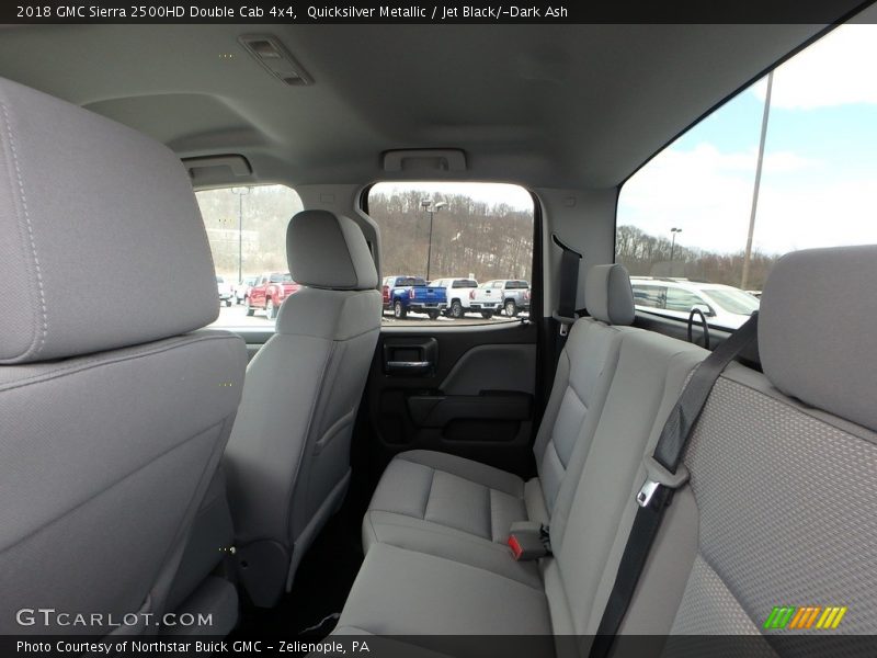 Quicksilver Metallic / Jet Black/­Dark Ash 2018 GMC Sierra 2500HD Double Cab 4x4