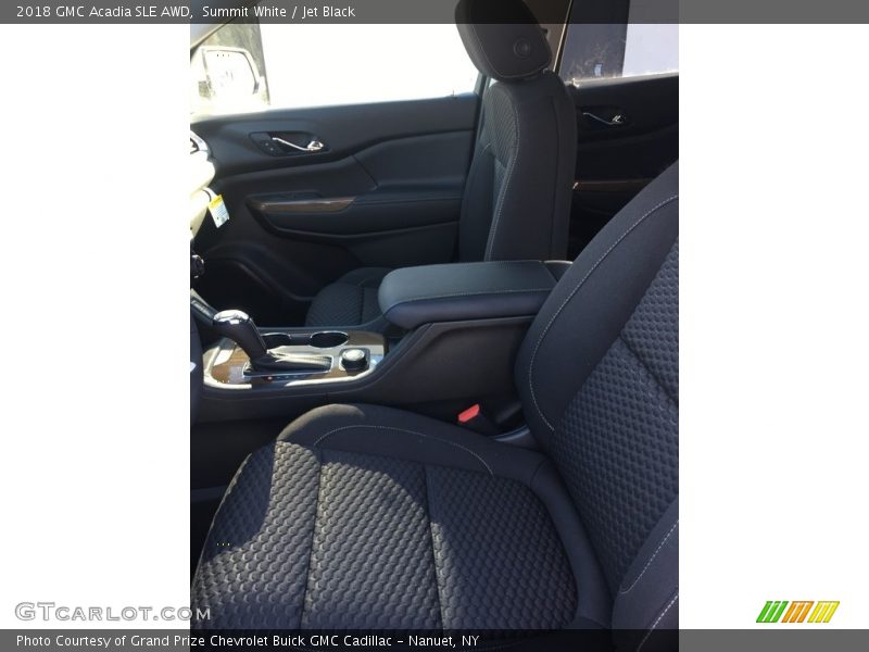 Summit White / Jet Black 2018 GMC Acadia SLE AWD
