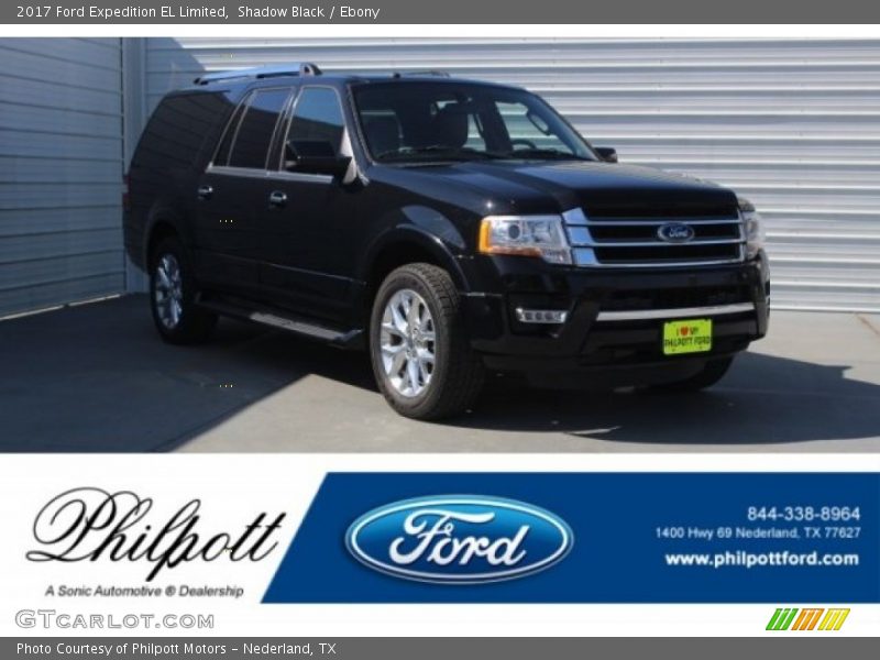 Shadow Black / Ebony 2017 Ford Expedition EL Limited