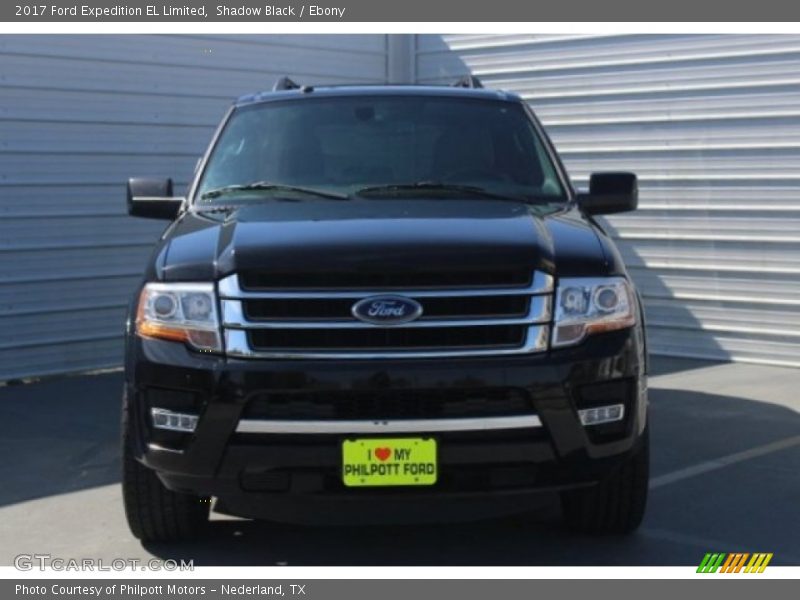 Shadow Black / Ebony 2017 Ford Expedition EL Limited