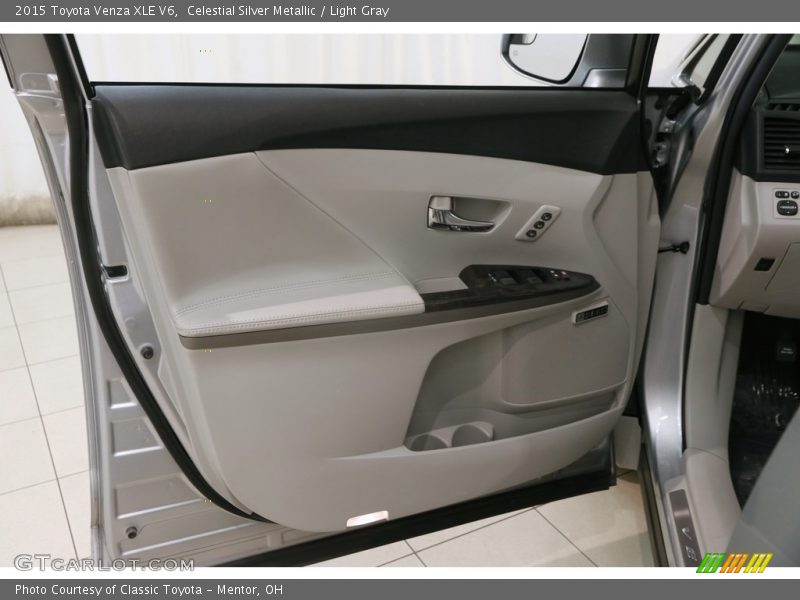 Celestial Silver Metallic / Light Gray 2015 Toyota Venza XLE V6