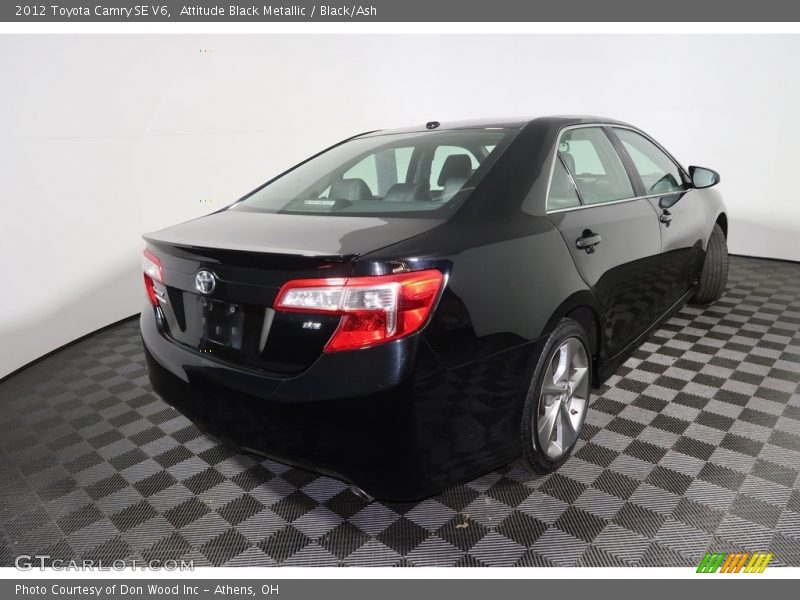 Attitude Black Metallic / Black/Ash 2012 Toyota Camry SE V6