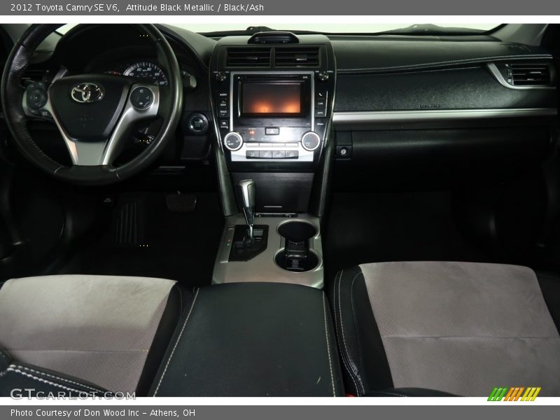 Attitude Black Metallic / Black/Ash 2012 Toyota Camry SE V6