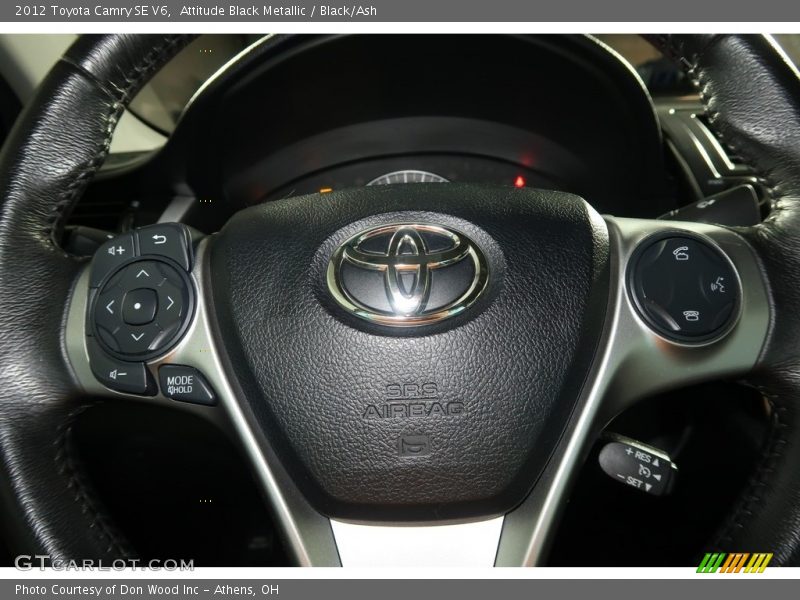 Attitude Black Metallic / Black/Ash 2012 Toyota Camry SE V6