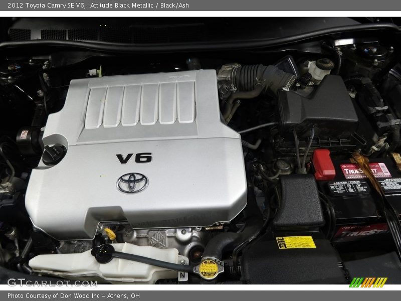 Attitude Black Metallic / Black/Ash 2012 Toyota Camry SE V6