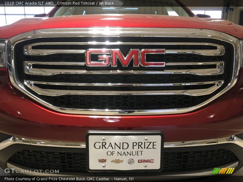 Crimson Red Tintcoat / Jet Black 2018 GMC Acadia SLT AWD
