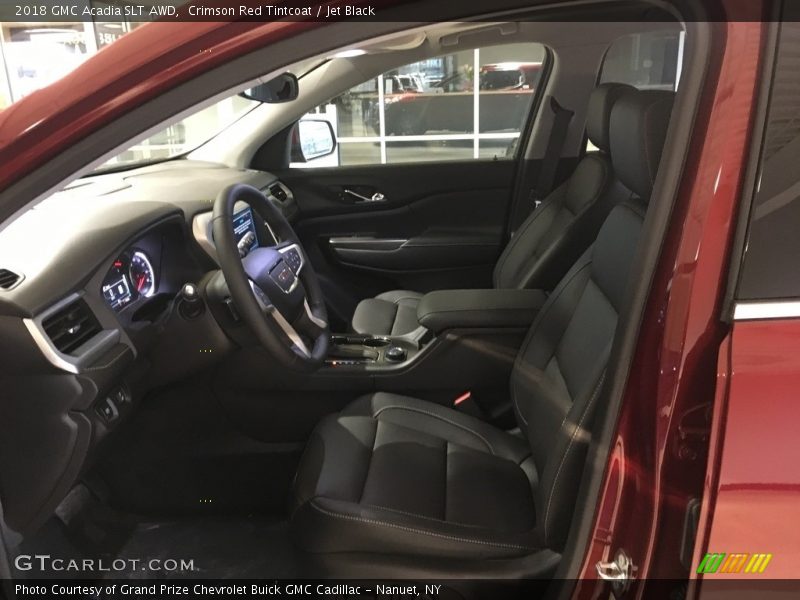 Crimson Red Tintcoat / Jet Black 2018 GMC Acadia SLT AWD