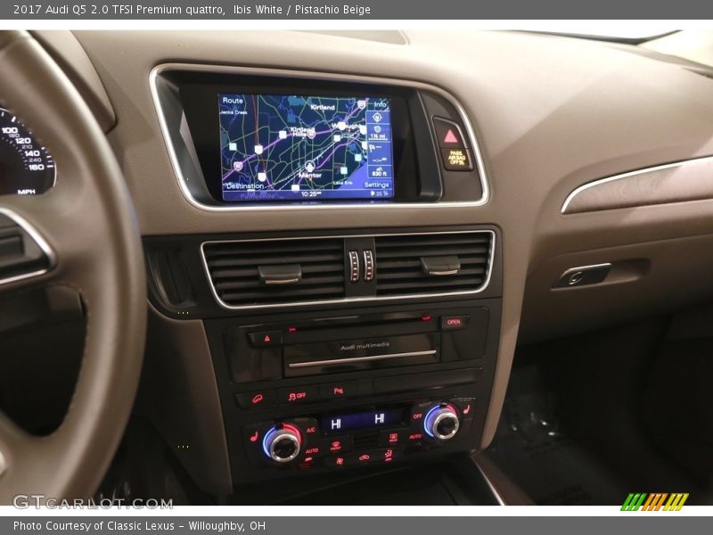 Ibis White / Pistachio Beige 2017 Audi Q5 2.0 TFSI Premium quattro