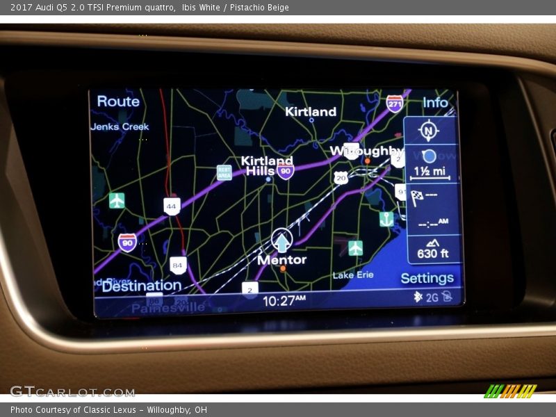 Ibis White / Pistachio Beige 2017 Audi Q5 2.0 TFSI Premium quattro