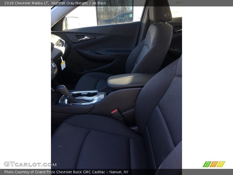 Nightfall Gray Metallic / Jet Black 2018 Chevrolet Malibu LT